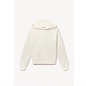 Cream Eterne SHRUNKEN HOODIE SWEATSHIRT